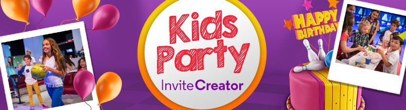Kids Party Invite Creator