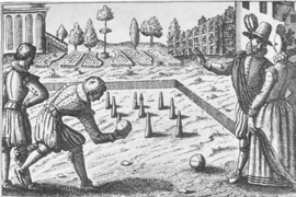 Where are the earliest recorded instances of bowling?